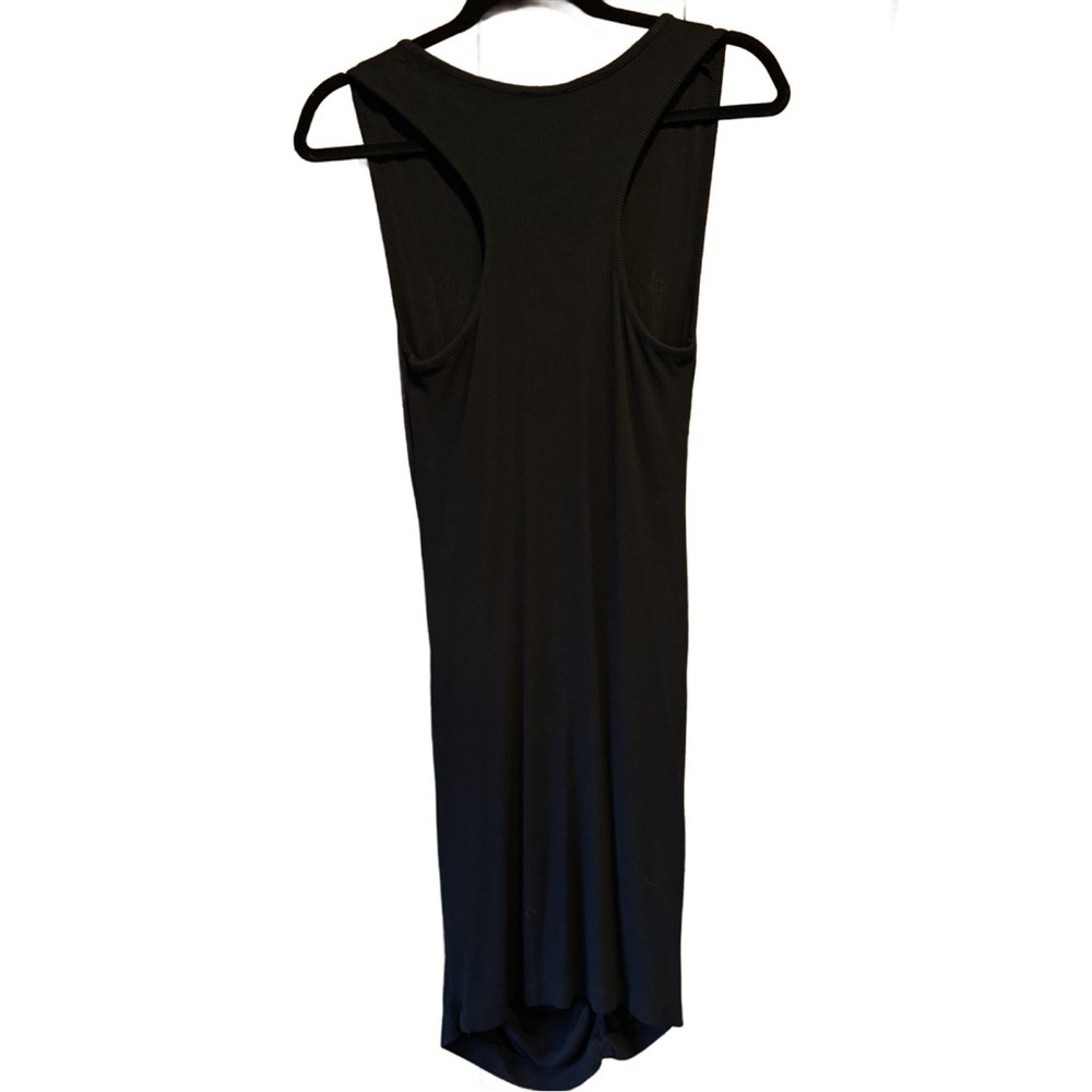 Bebe Black Sleeveless Dress with Colorful Logo Size Small - Picture 2 of 3